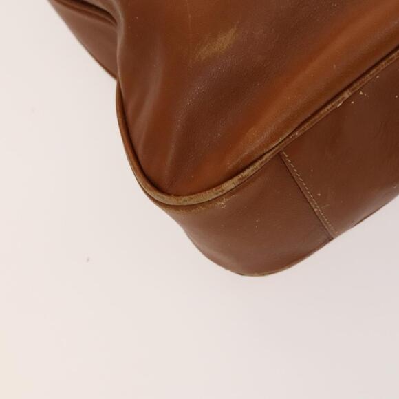 GUCCI Bamboo Shoulder Bag Leather Brown Gold 001 14 001 14 - Picture 13 of 16